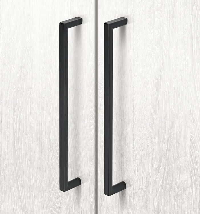 Ручка скоба BASIC, отделка черный матовый