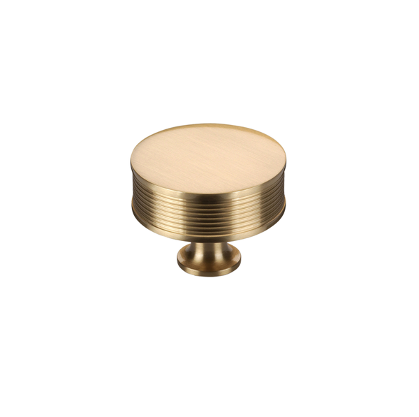 Ручка кнопка BAMBURGH, отделка золото шлифованное